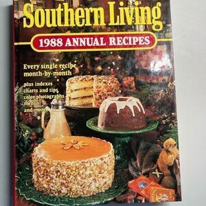 SOUTHERN LIVING Vintage Cookbook 1988 Recipes